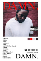 DAMN. Album Frame - Kendrick Lamar