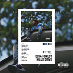 2014 Forest Hills Drive Album Frame - J cole