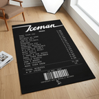 Iceman Receipt Rug - Drake