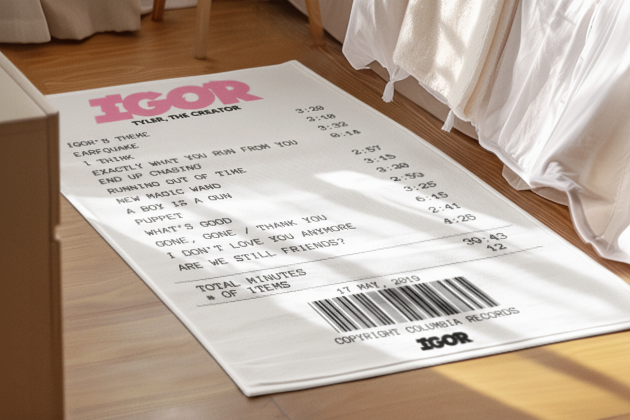 Igor Receipt Rug - Tyler, The Creator