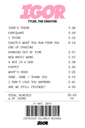 Igor Receipt Rug - Tyler, The Creator