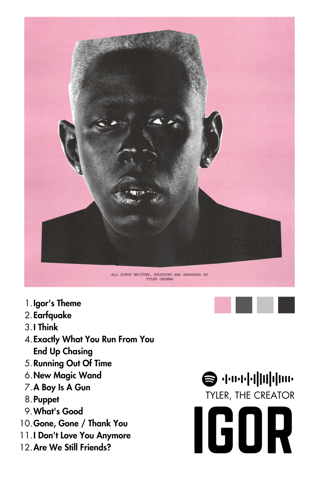 IGOR Album Frame - Tyler, The Creator