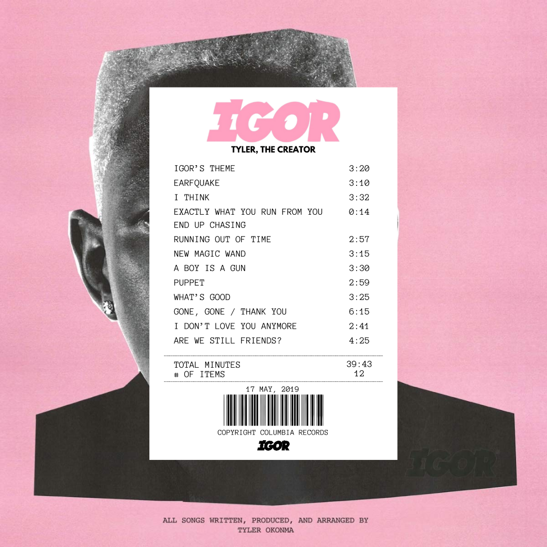 Igor Receipt Rug - Tyler, The Creator