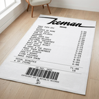 Iceman Receipt Rug - Drake