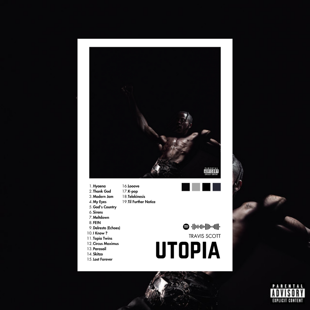Utopia Album Frame - Travis Scott
